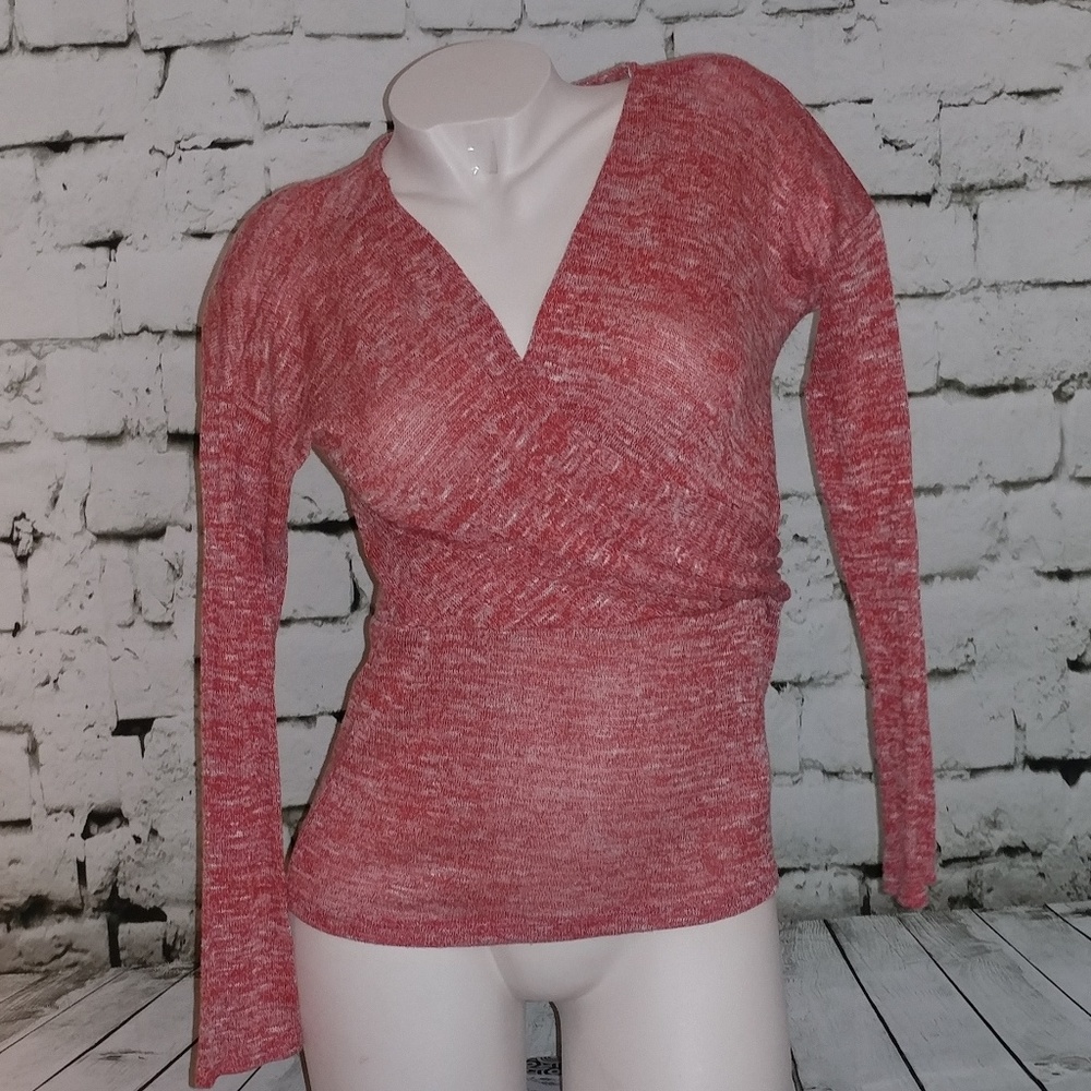 Papya Envelope Cross Over Top/Sweater M